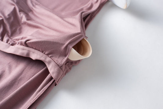 Shelf Bra Nightie/Nightgown with Removable Cups