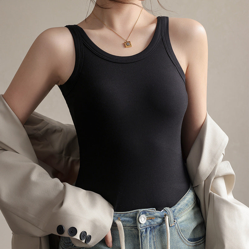 Tops with inbuilt Bra Tank Top