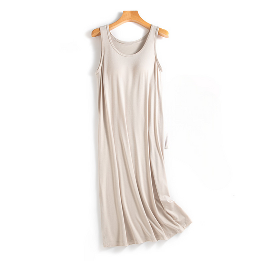 Built-In-Bra Nightgown/Casual Dress
