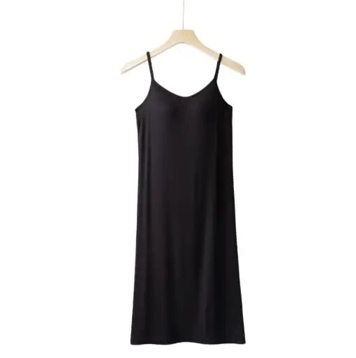 Night Dress with Straps Loungewear Sleepwear With Inbuilt Bra