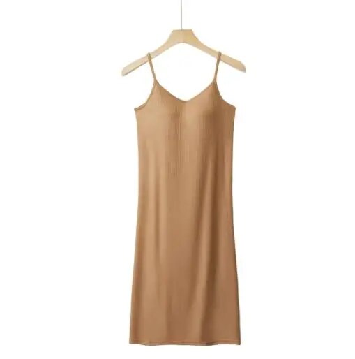 Night Dress with Straps Loungewear Sleepwear With Inbuilt Bra