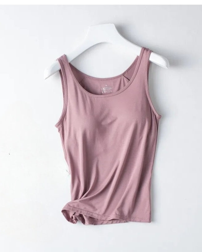 Shelf Bra Tank Top Plus size available