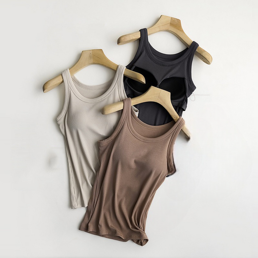 Built-in-Bra Tank Top