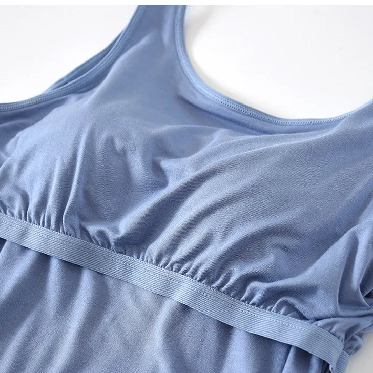 Tank Top PJ Set with Matching Shorts Soft and Lightweight