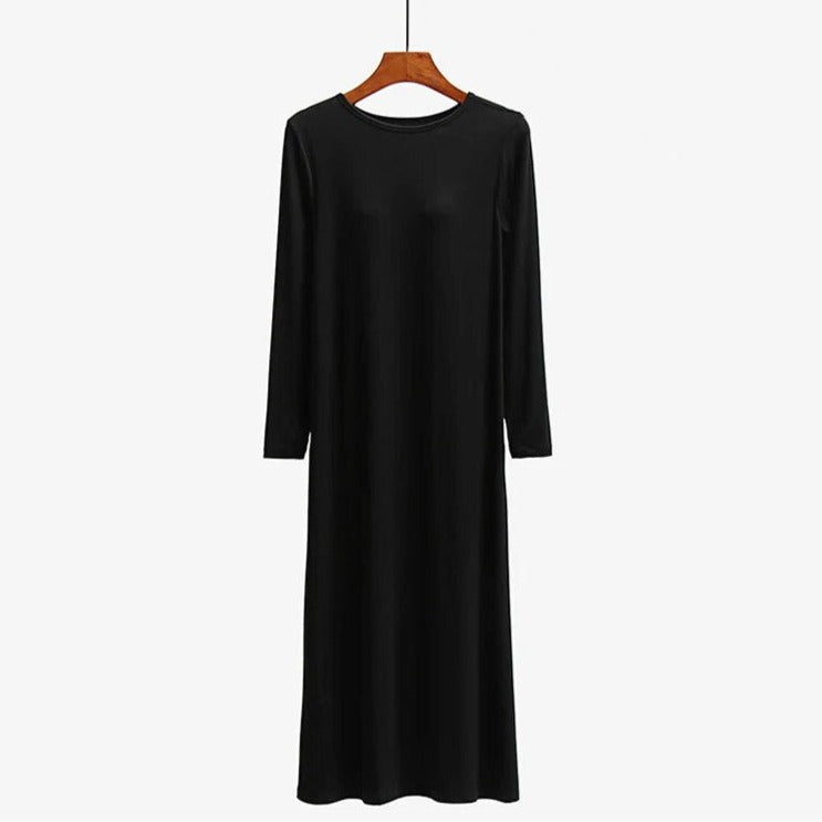 Long Sleeve Night dress with Inbuilt Bra