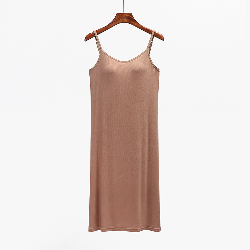 Night Dress with Straps Loungewear Sleepwear With Inbuilt Bra
