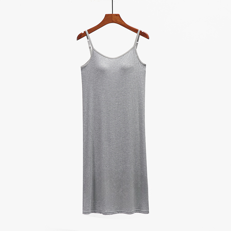 Night Dress with Straps Loungewear Sleepwear With Inbuilt Bra