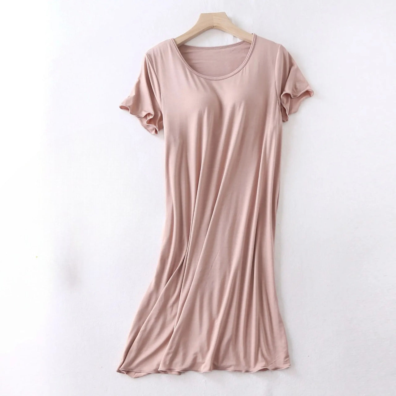 Nightgown Nightie With Built In Bra Chest Padding
