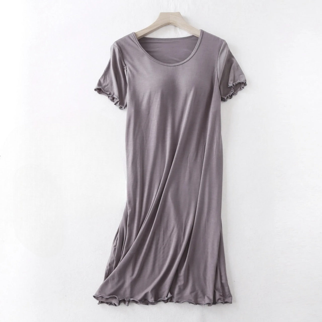 Nightgown Nightie With Built In Bra Chest Padding